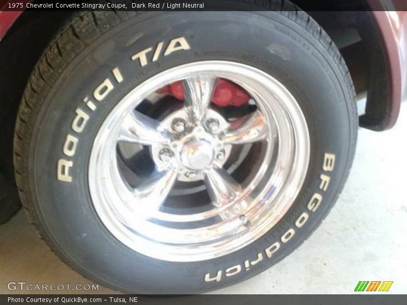 Custom Wheels of 1975 Corvette Stingray Coupe