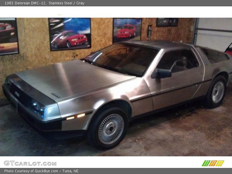 Stainless Steel / Gray 1983 Delorean DMC-12