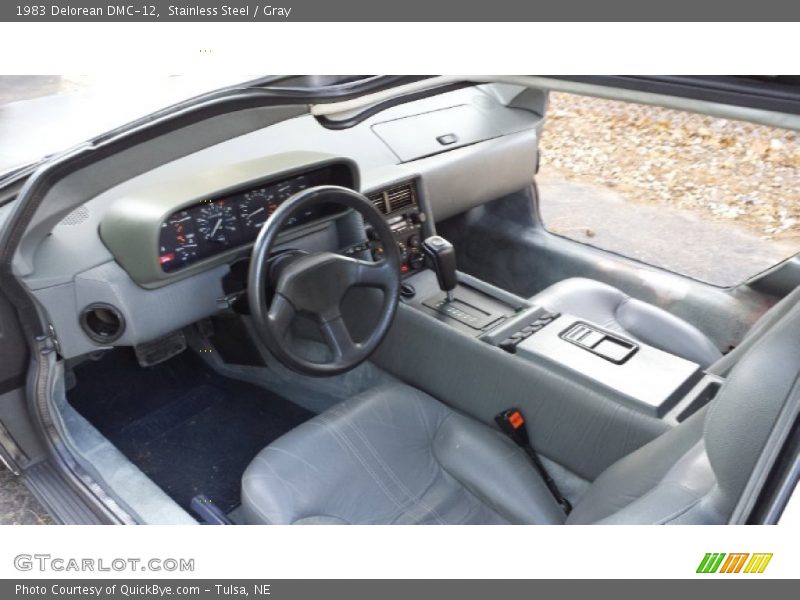  1983 DMC-12  Gray Interior