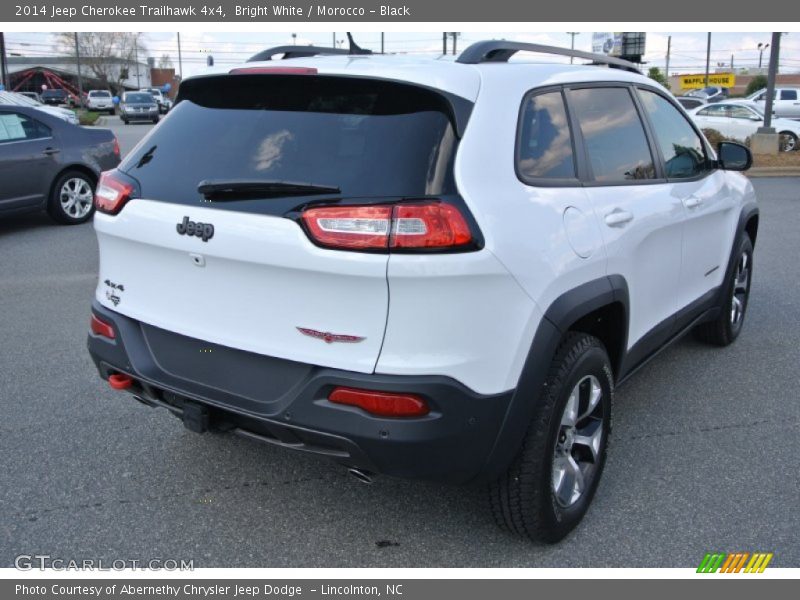 Bright White / Morocco - Black 2014 Jeep Cherokee Trailhawk 4x4