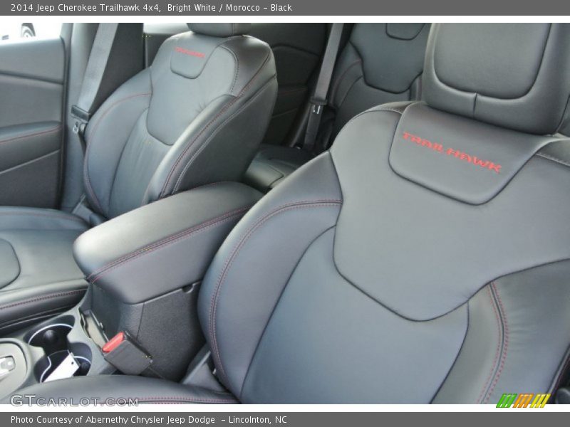 Bright White / Morocco - Black 2014 Jeep Cherokee Trailhawk 4x4