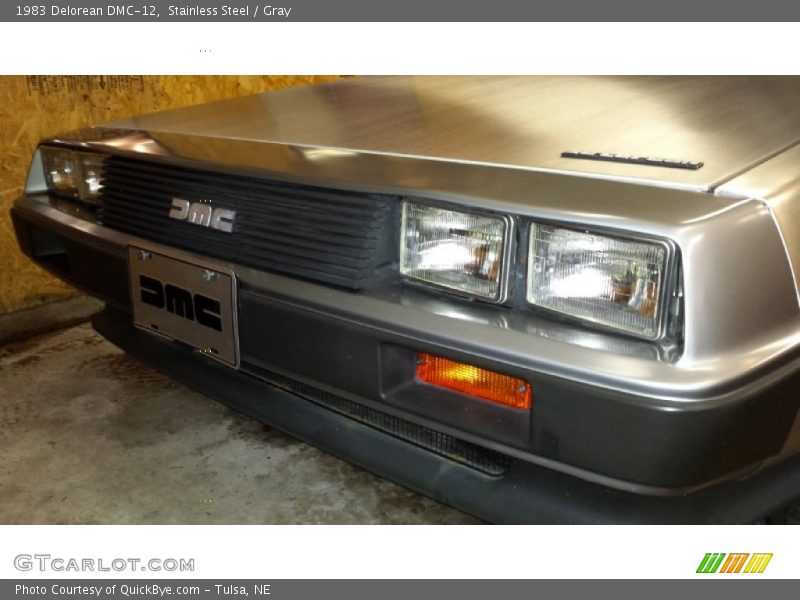 Stainless Steel / Gray 1983 Delorean DMC-12