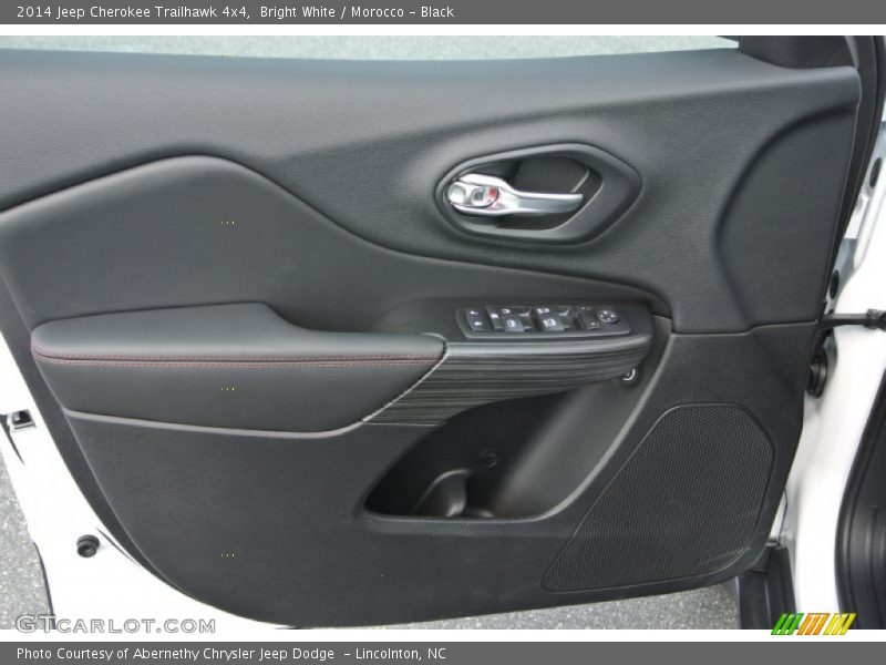 Bright White / Morocco - Black 2014 Jeep Cherokee Trailhawk 4x4