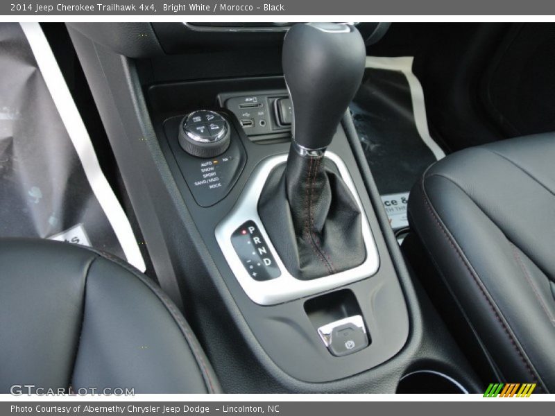 Bright White / Morocco - Black 2014 Jeep Cherokee Trailhawk 4x4