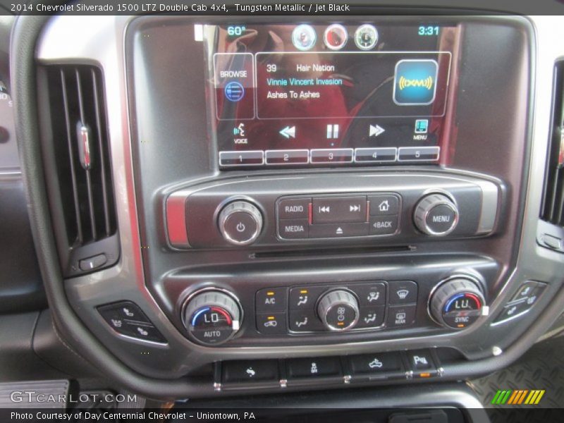 Controls of 2014 Silverado 1500 LTZ Double Cab 4x4