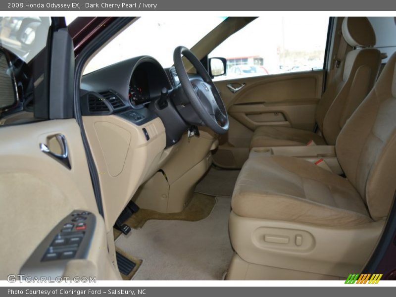 Dark Cherry Pearl / Ivory 2008 Honda Odyssey EX