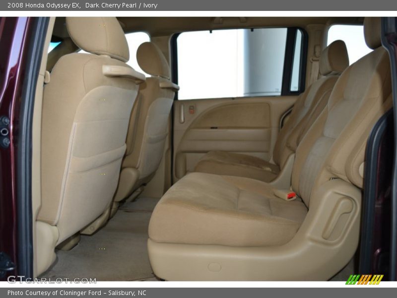 Dark Cherry Pearl / Ivory 2008 Honda Odyssey EX