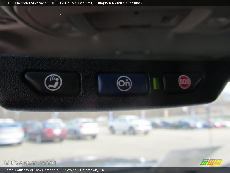Tungsten Metallic / Jet Black 2014 Chevrolet Silverado 1500 LTZ Double Cab 4x4