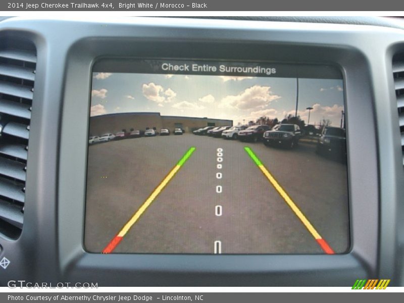 Bright White / Morocco - Black 2014 Jeep Cherokee Trailhawk 4x4