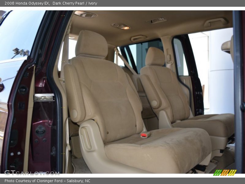 Dark Cherry Pearl / Ivory 2008 Honda Odyssey EX