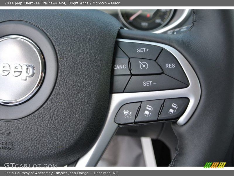 Bright White / Morocco - Black 2014 Jeep Cherokee Trailhawk 4x4