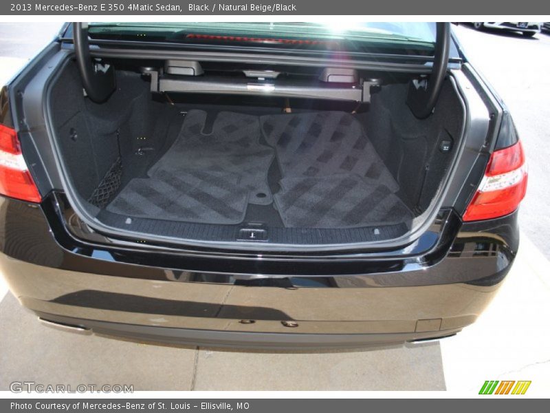 Black / Natural Beige/Black 2013 Mercedes-Benz E 350 4Matic Sedan