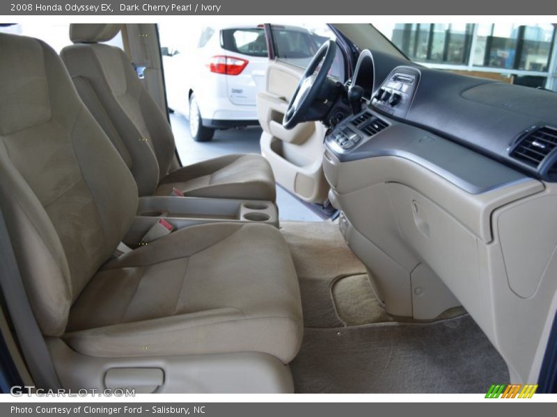 Dark Cherry Pearl / Ivory 2008 Honda Odyssey EX