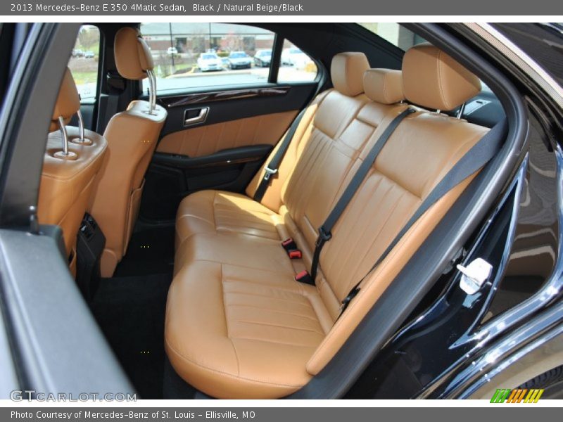 Black / Natural Beige/Black 2013 Mercedes-Benz E 350 4Matic Sedan