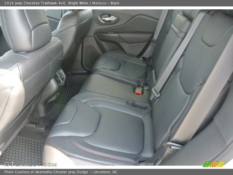 Bright White / Morocco - Black 2014 Jeep Cherokee Trailhawk 4x4