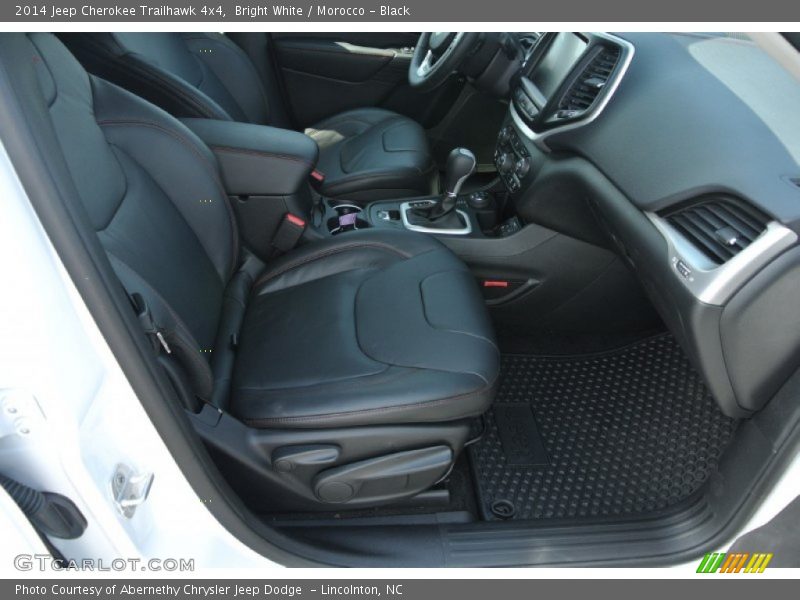 Bright White / Morocco - Black 2014 Jeep Cherokee Trailhawk 4x4