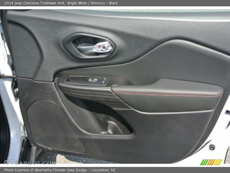 Bright White / Morocco - Black 2014 Jeep Cherokee Trailhawk 4x4