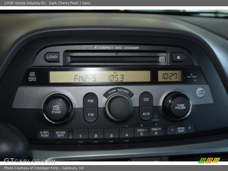 Dark Cherry Pearl / Ivory 2008 Honda Odyssey EX