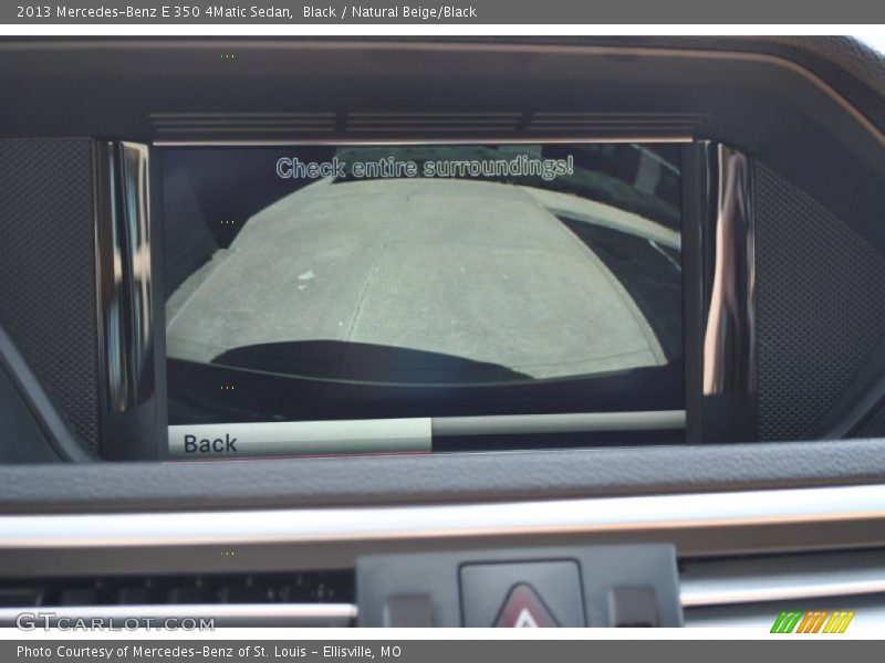 Black / Natural Beige/Black 2013 Mercedes-Benz E 350 4Matic Sedan