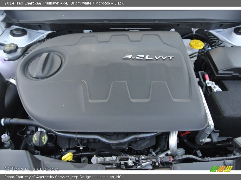 Bright White / Morocco - Black 2014 Jeep Cherokee Trailhawk 4x4