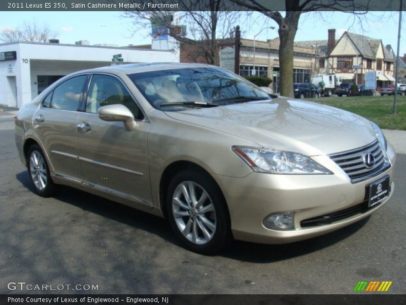 Satin Cashmere Metallic / Parchment 2011 Lexus ES 350