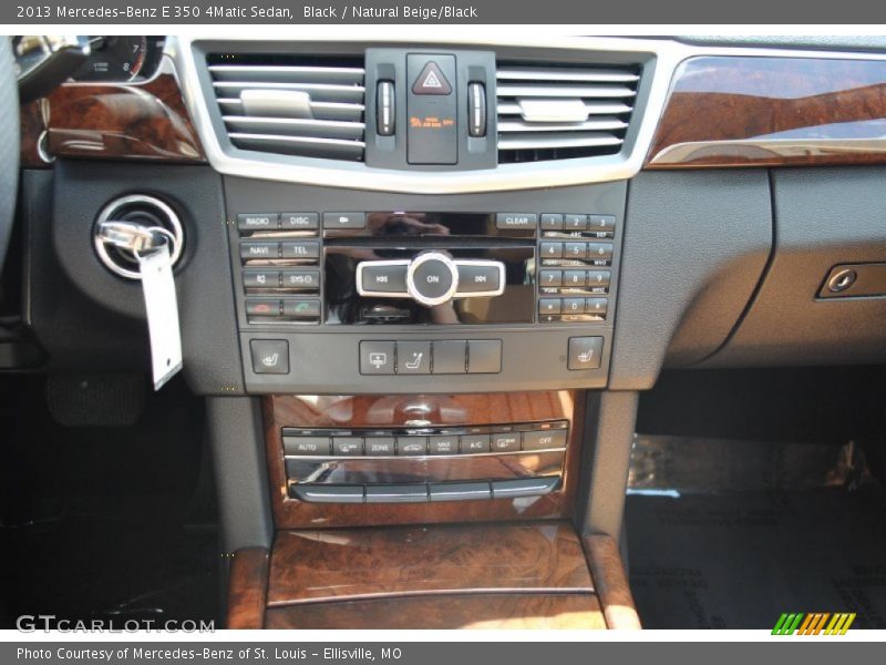 Black / Natural Beige/Black 2013 Mercedes-Benz E 350 4Matic Sedan