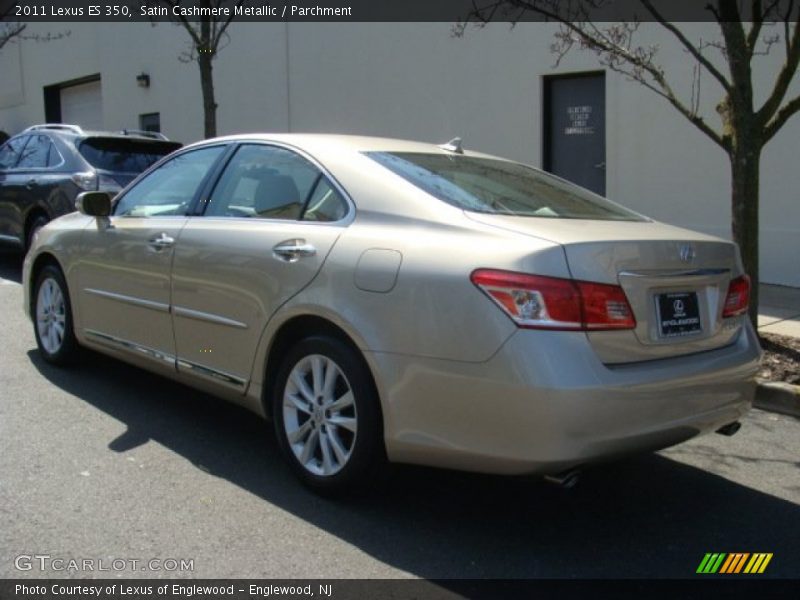 Satin Cashmere Metallic / Parchment 2011 Lexus ES 350