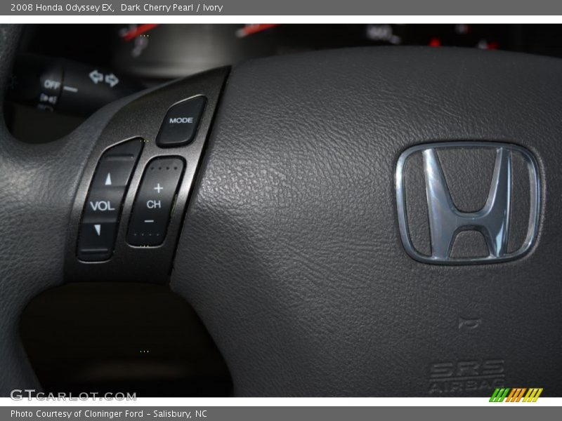 Dark Cherry Pearl / Ivory 2008 Honda Odyssey EX