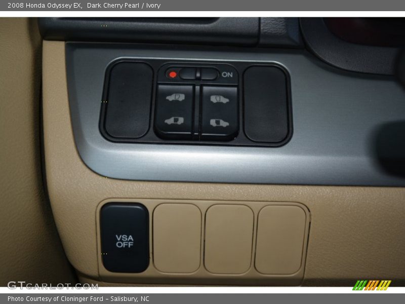 Dark Cherry Pearl / Ivory 2008 Honda Odyssey EX