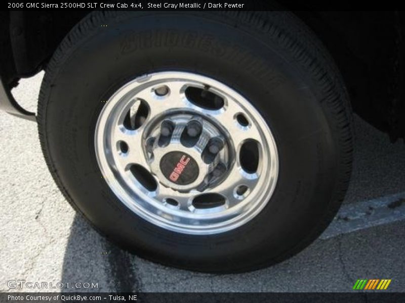 Steel Gray Metallic / Dark Pewter 2006 GMC Sierra 2500HD SLT Crew Cab 4x4