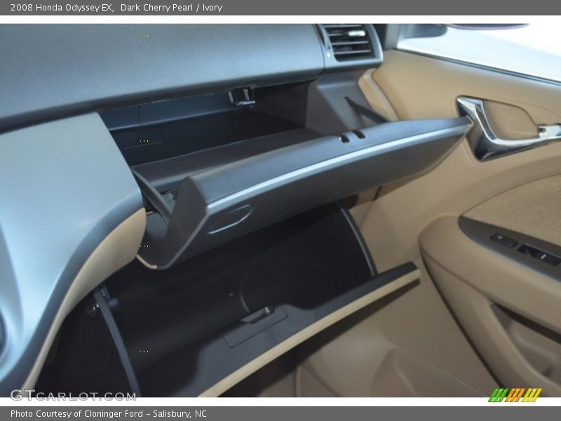 Dark Cherry Pearl / Ivory 2008 Honda Odyssey EX