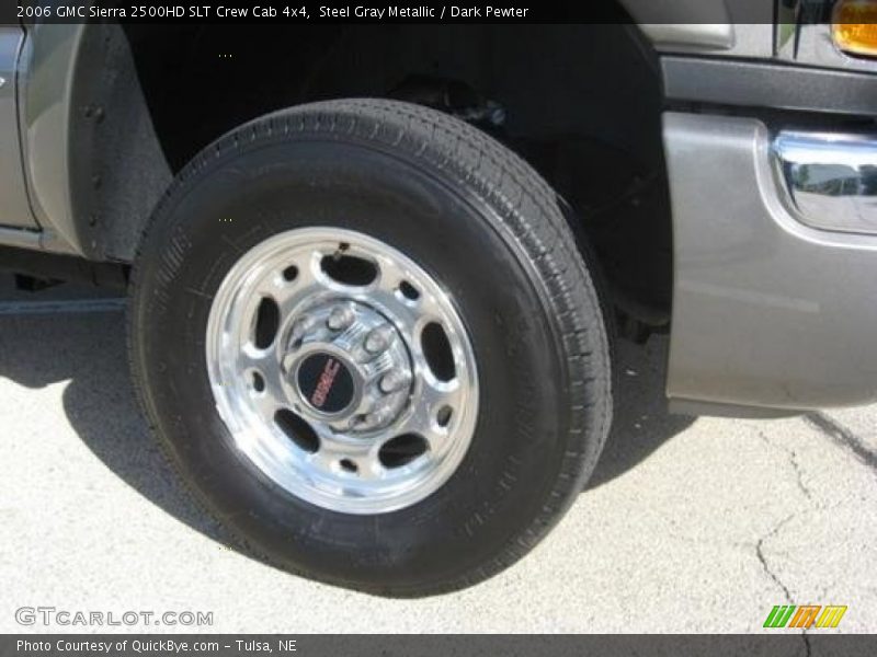 Steel Gray Metallic / Dark Pewter 2006 GMC Sierra 2500HD SLT Crew Cab 4x4