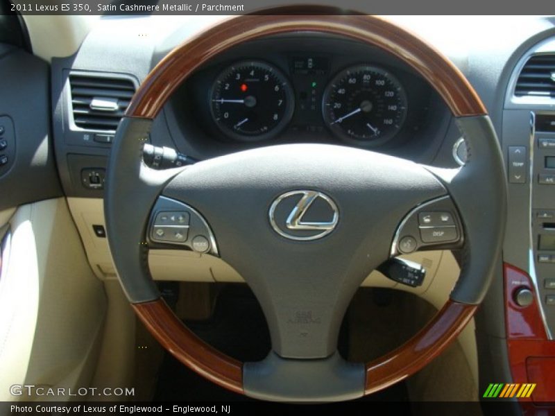 Satin Cashmere Metallic / Parchment 2011 Lexus ES 350