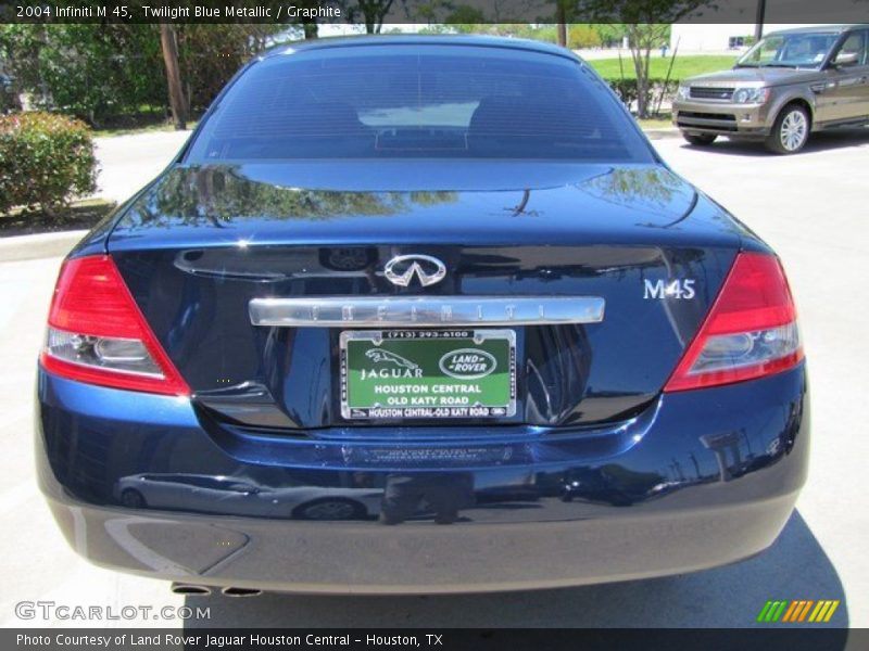 Twilight Blue Metallic / Graphite 2004 Infiniti M 45