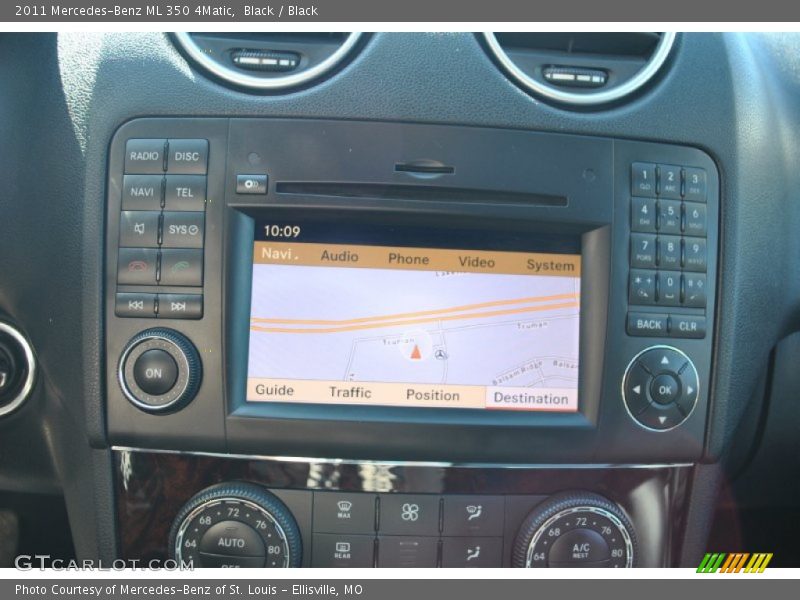 Black / Black 2011 Mercedes-Benz ML 350 4Matic