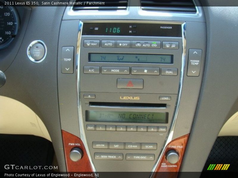 Satin Cashmere Metallic / Parchment 2011 Lexus ES 350