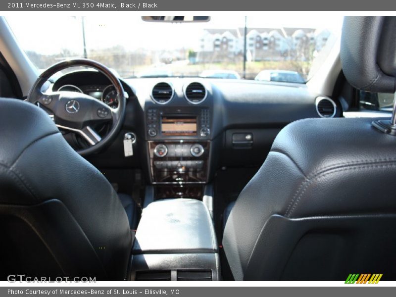 Black / Black 2011 Mercedes-Benz ML 350 4Matic