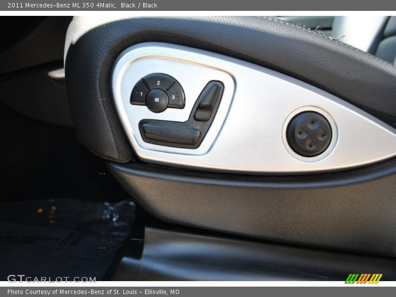 Black / Black 2011 Mercedes-Benz ML 350 4Matic