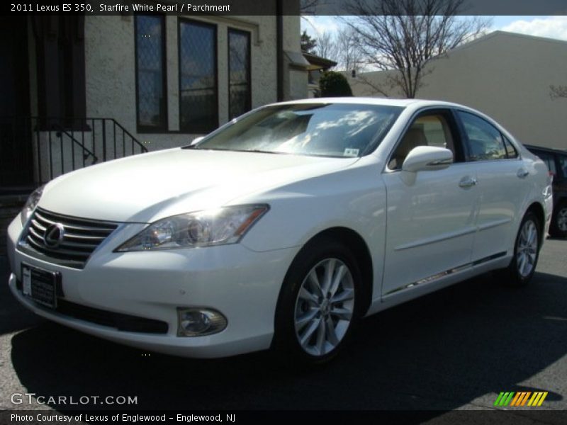 Starfire White Pearl / Parchment 2011 Lexus ES 350