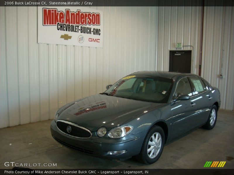 Slatestone Metallic / Gray 2006 Buick LaCrosse CX