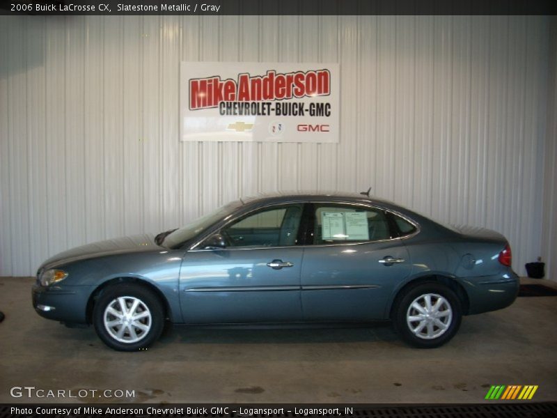 Slatestone Metallic / Gray 2006 Buick LaCrosse CX