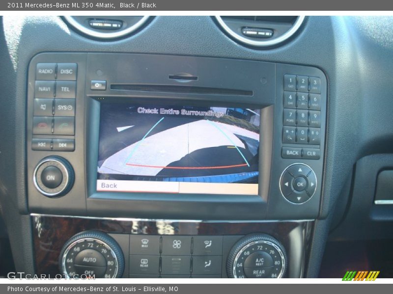 Black / Black 2011 Mercedes-Benz ML 350 4Matic