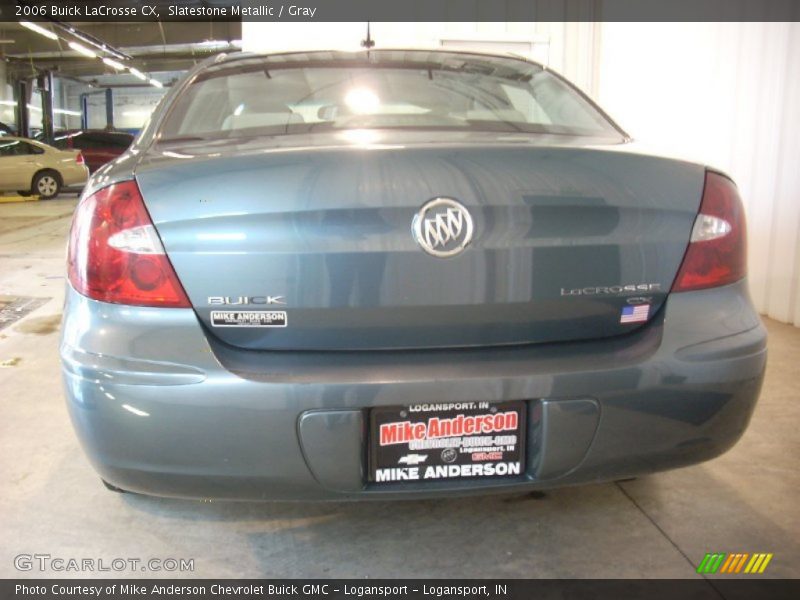 Slatestone Metallic / Gray 2006 Buick LaCrosse CX