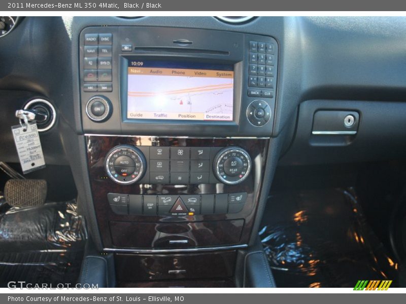 Black / Black 2011 Mercedes-Benz ML 350 4Matic