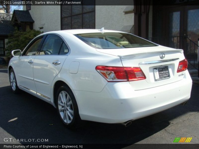 Starfire White Pearl / Parchment 2011 Lexus ES 350