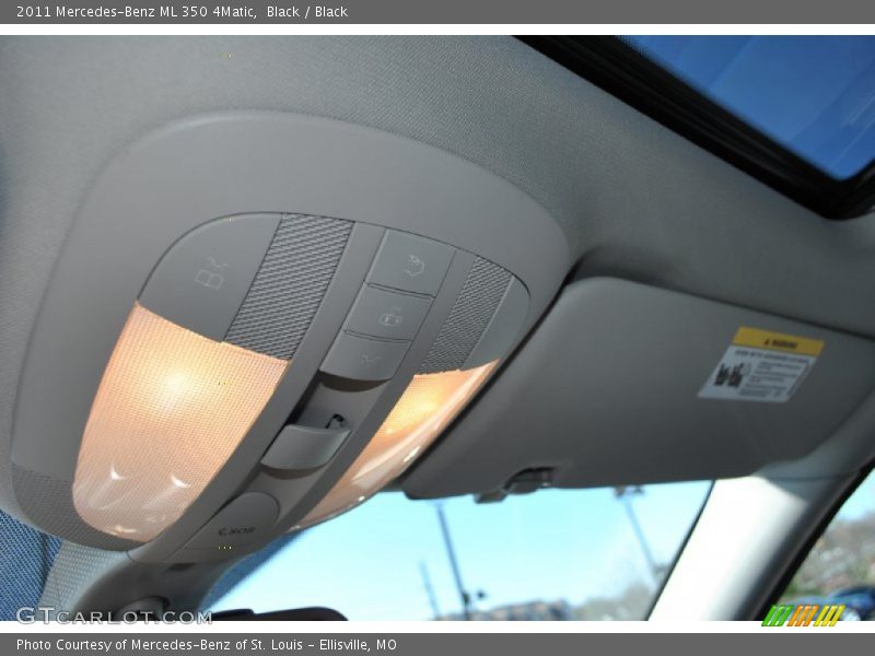 Black / Black 2011 Mercedes-Benz ML 350 4Matic