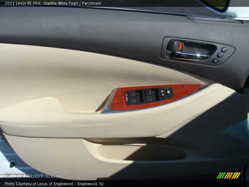Starfire White Pearl / Parchment 2011 Lexus ES 350