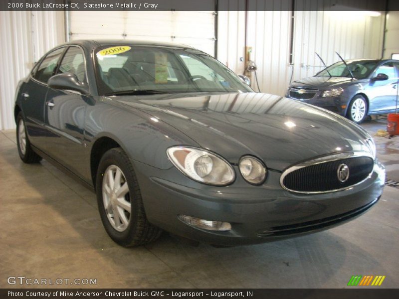 Slatestone Metallic / Gray 2006 Buick LaCrosse CX