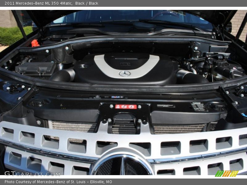 Black / Black 2011 Mercedes-Benz ML 350 4Matic