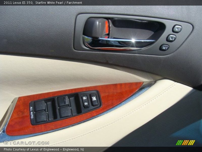 Starfire White Pearl / Parchment 2011 Lexus ES 350